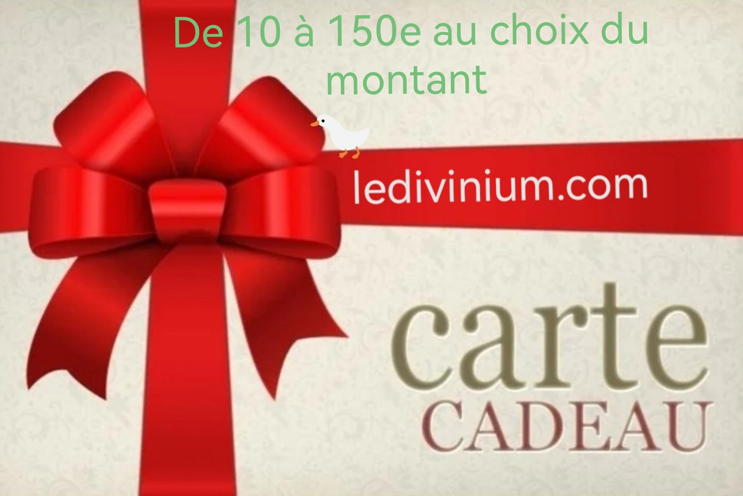 Carte cadeau