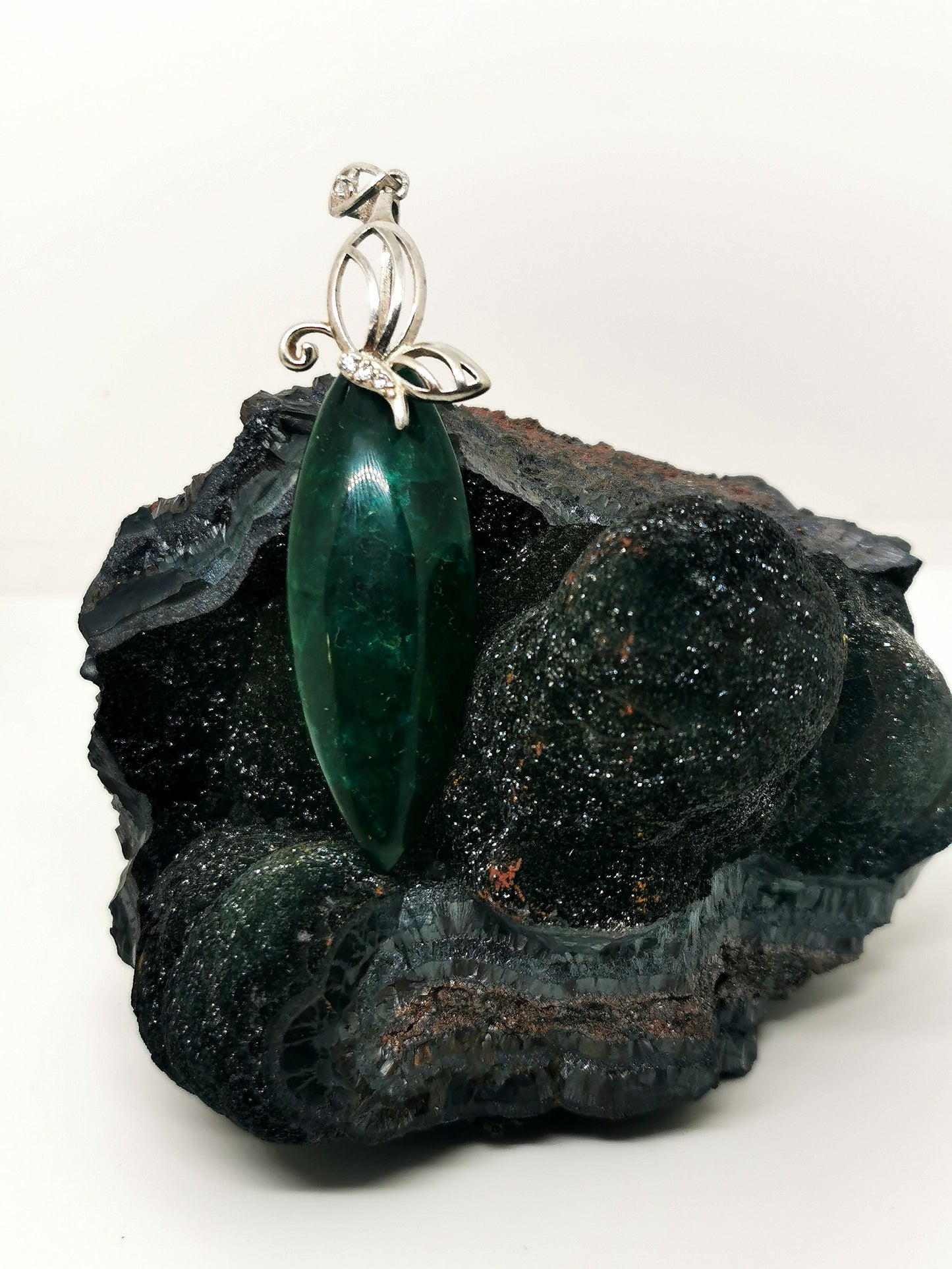 Pendentif dioptase
