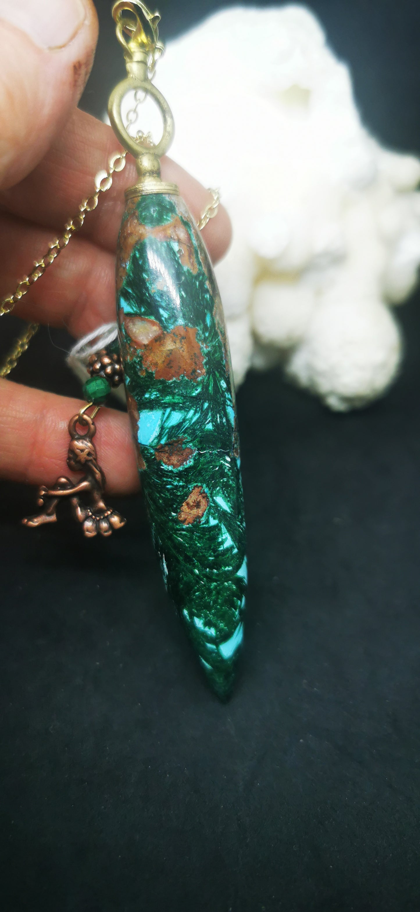 Malachite Chrysocolle (Congo)