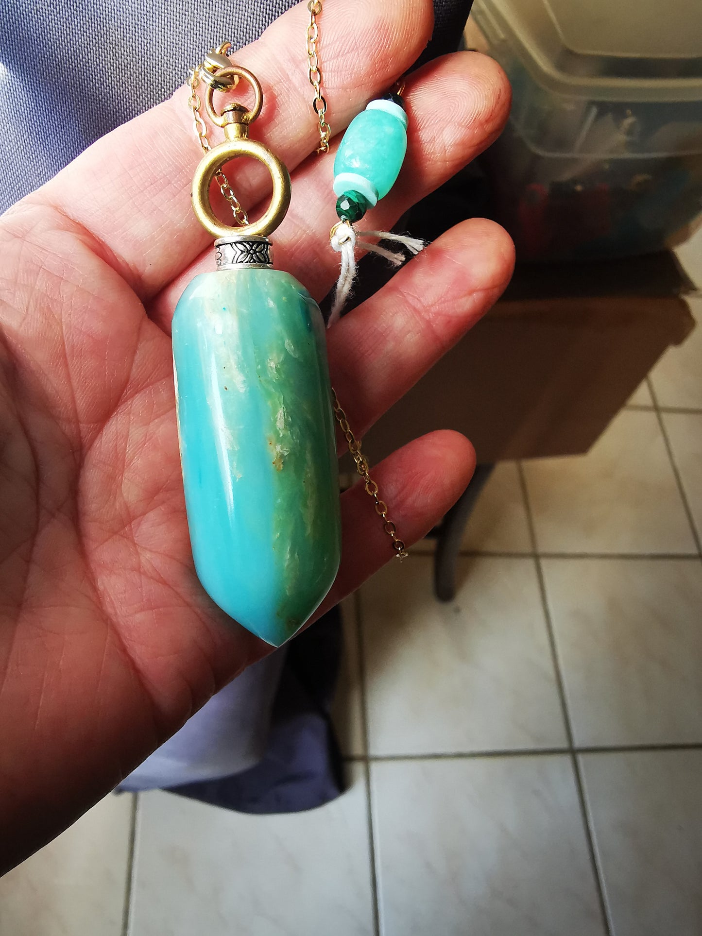 Opale bleue (Pérou)