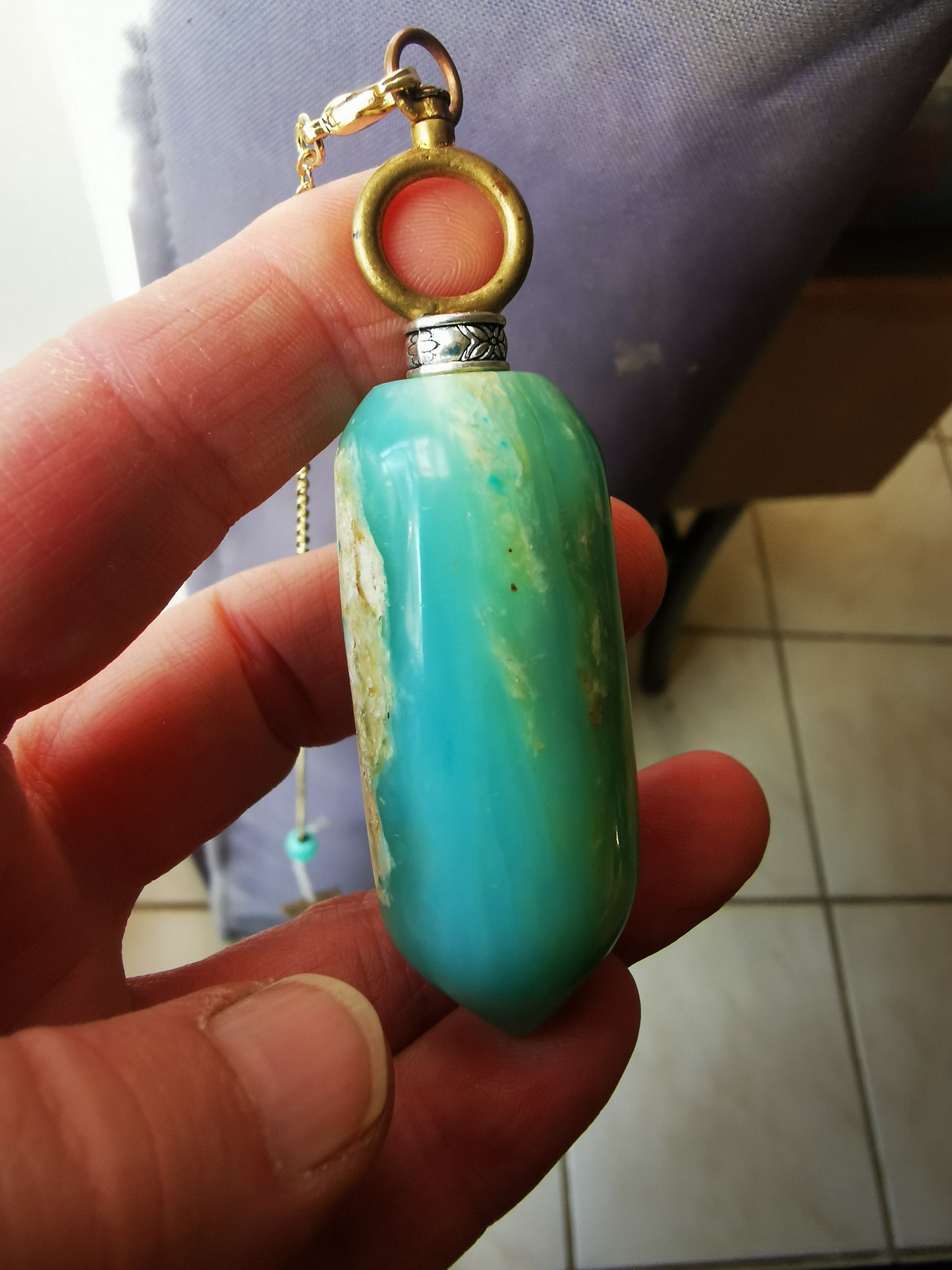 Opale bleue (Pérou)