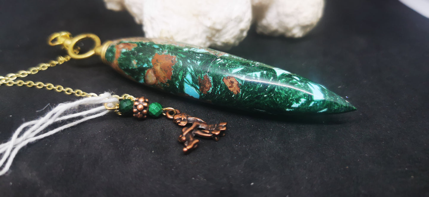 Malachite Chrysocolle (Congo)