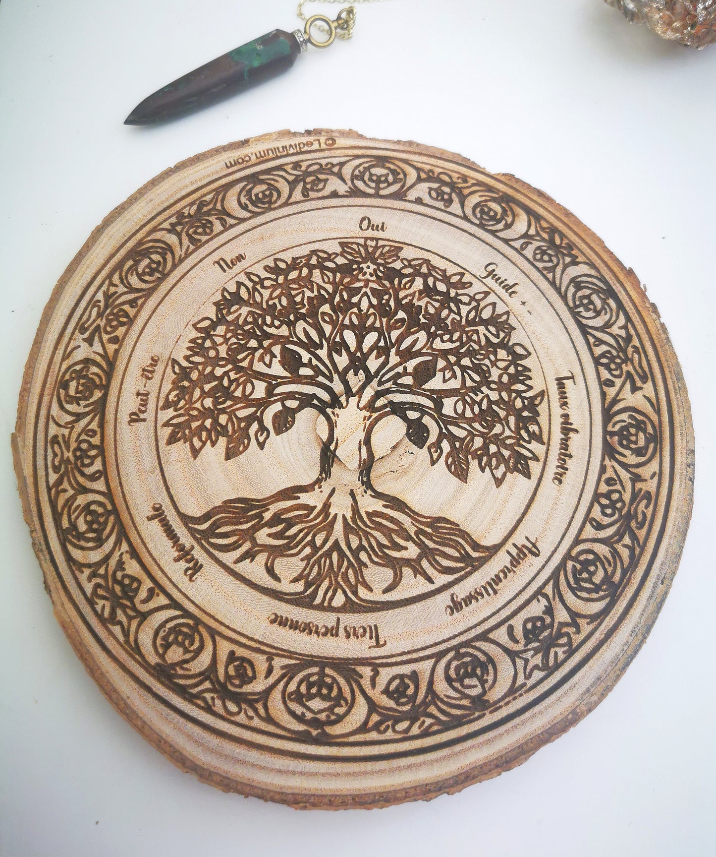 Planche de divination arbre de vie