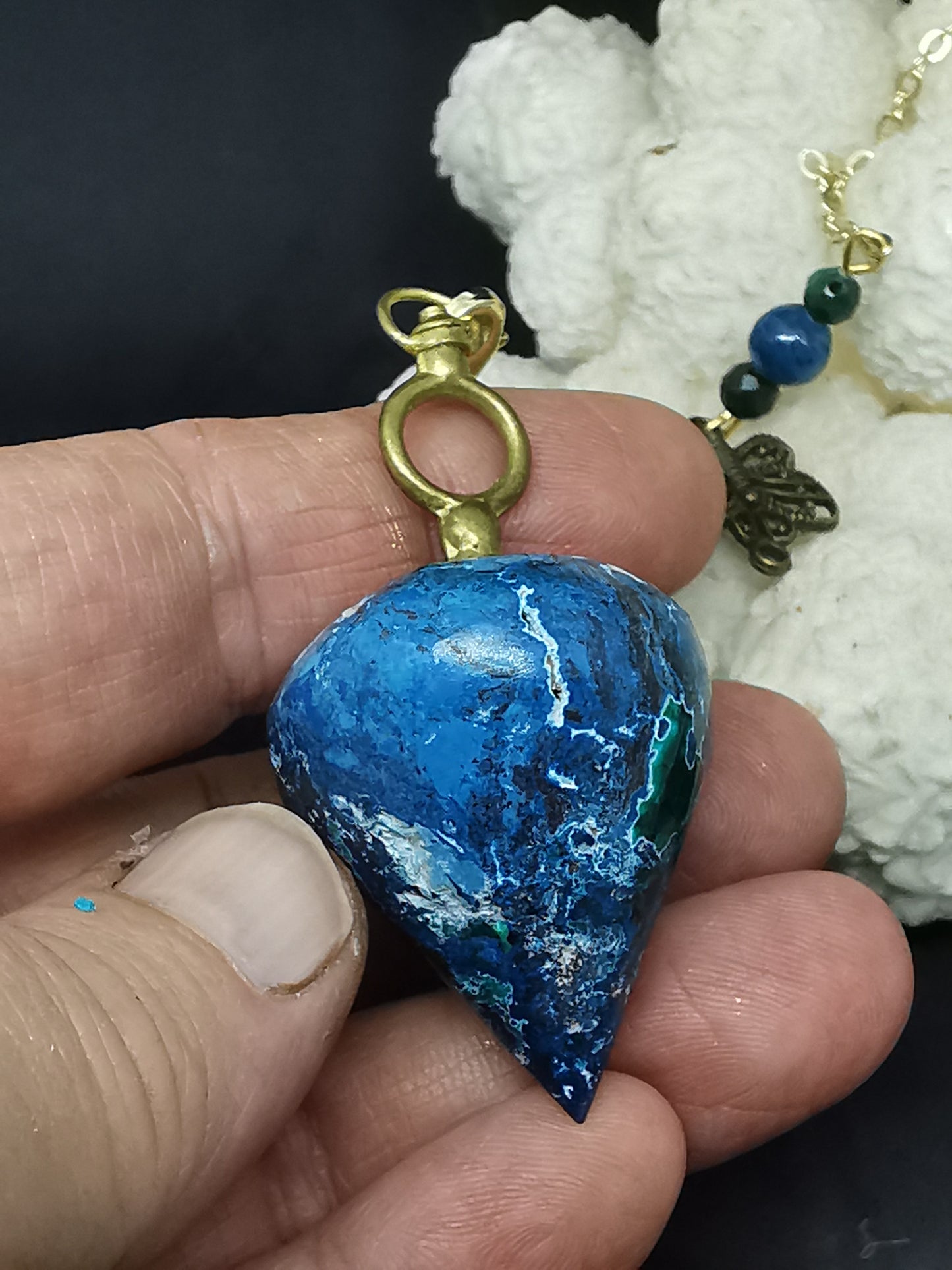 Dioptase shattuckite