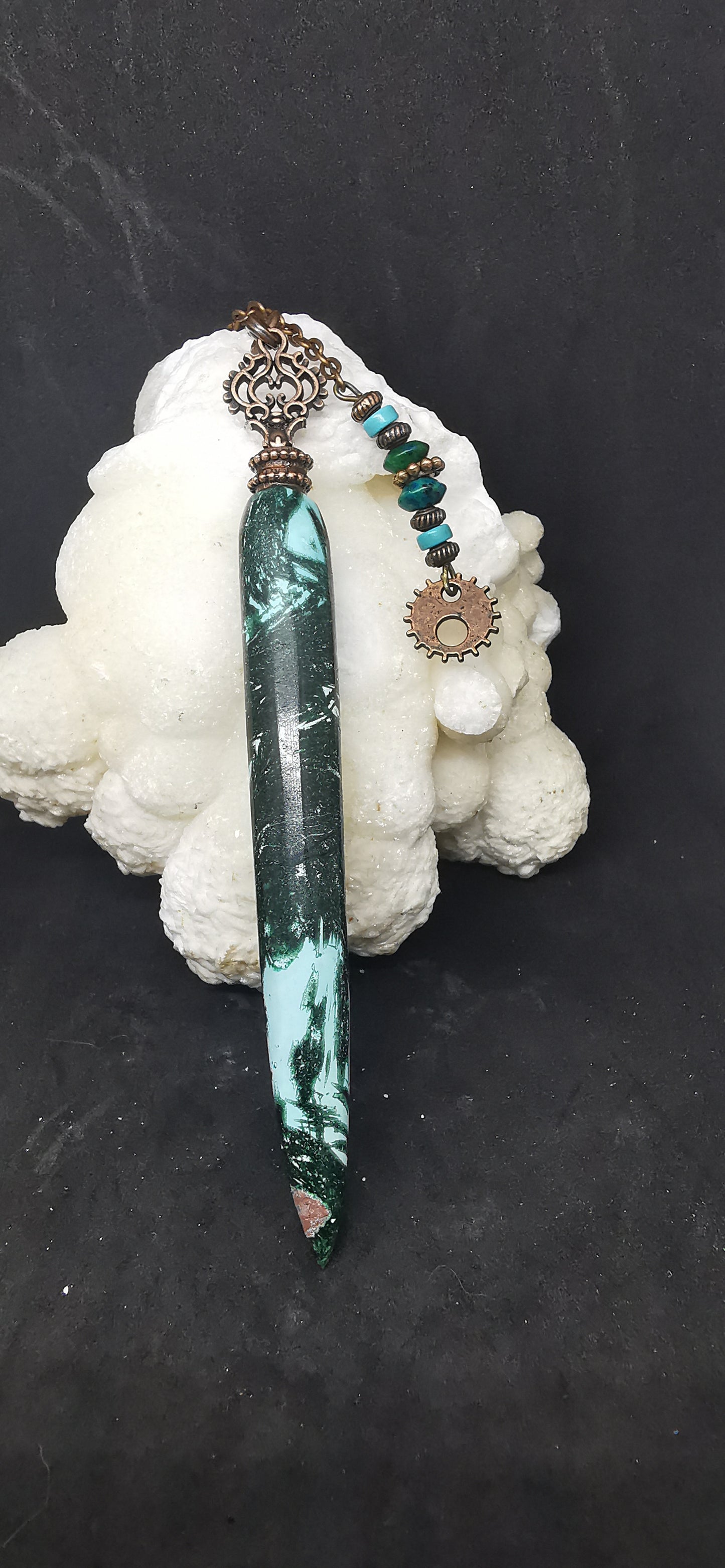 Malachite chrysocolle