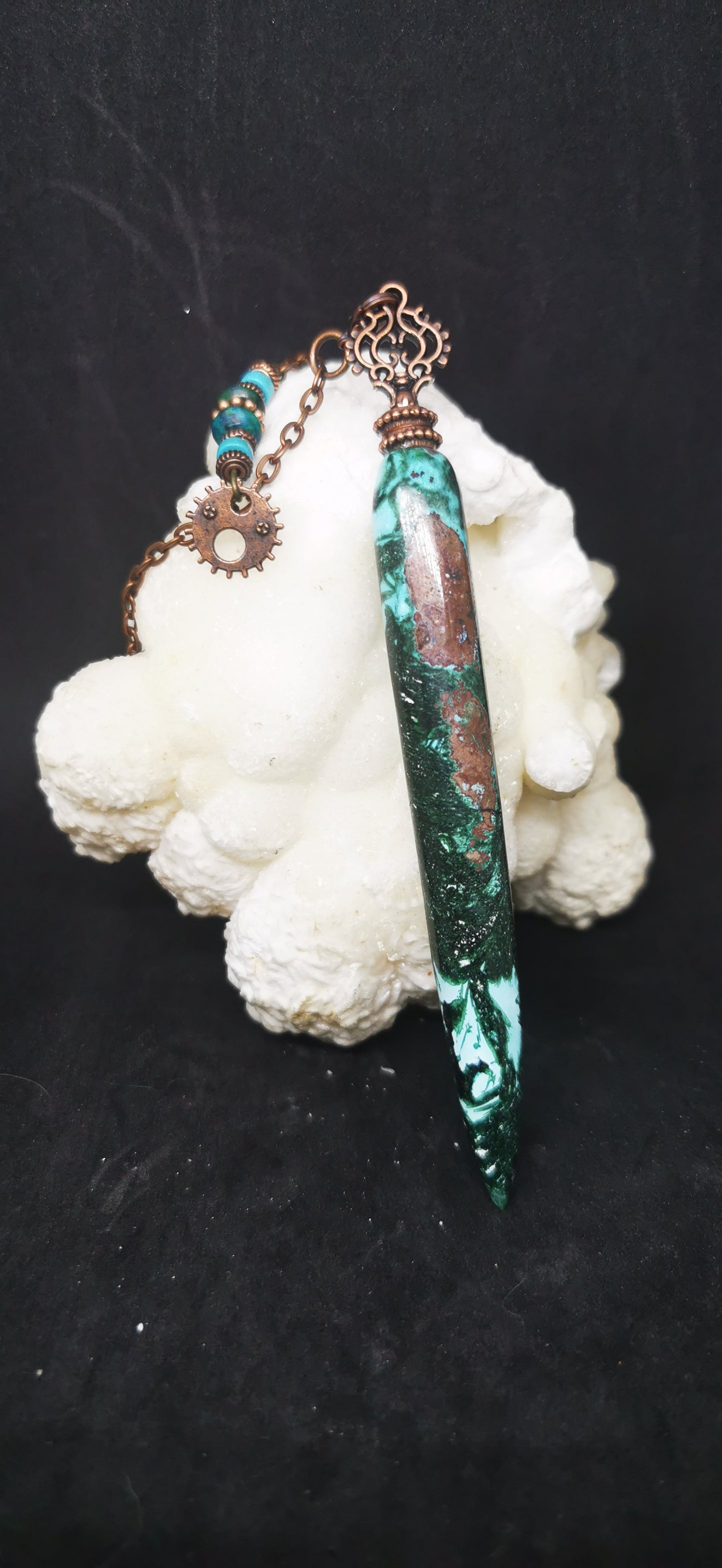 Malachite chrysocolle