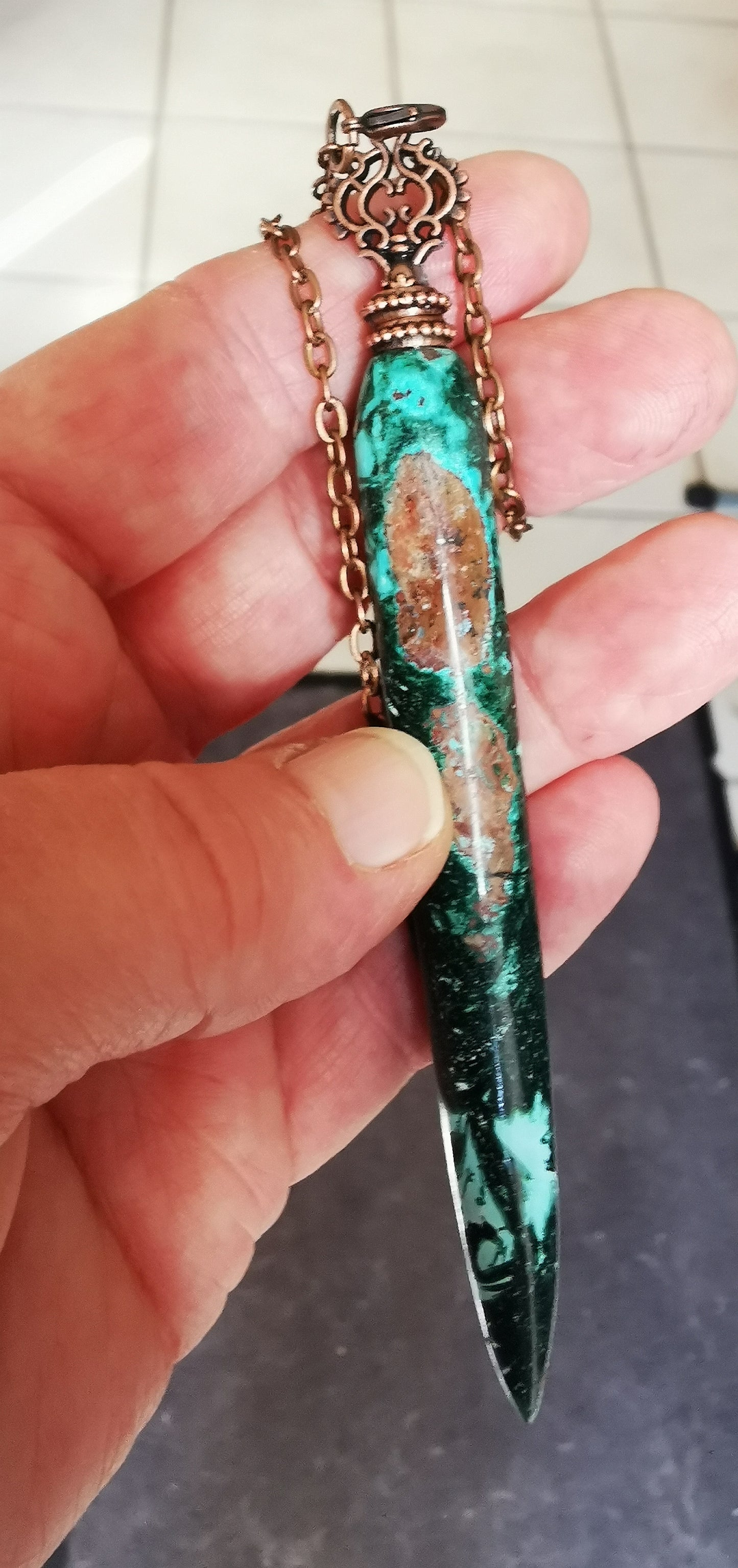 Malachite chrysocolle