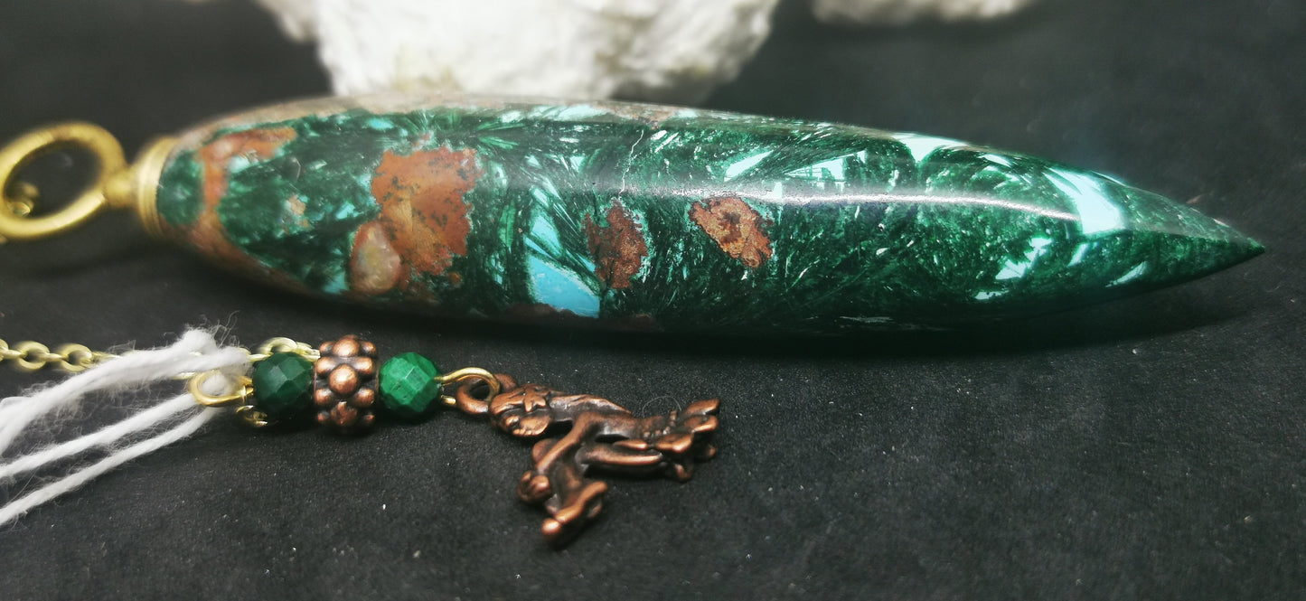 Malachite Chrysocolle (Congo)