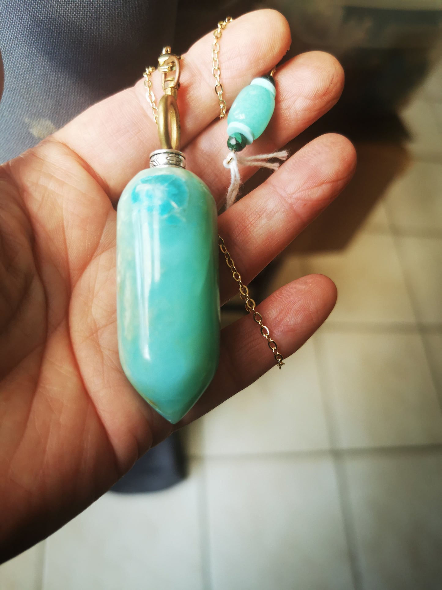 Opale bleue (Pérou)
