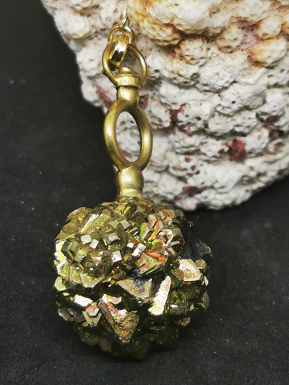 Pyrite irisée