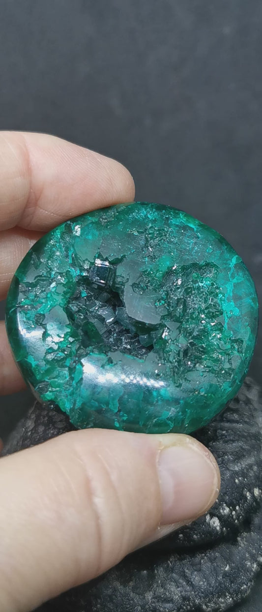 Fleur de dioptase