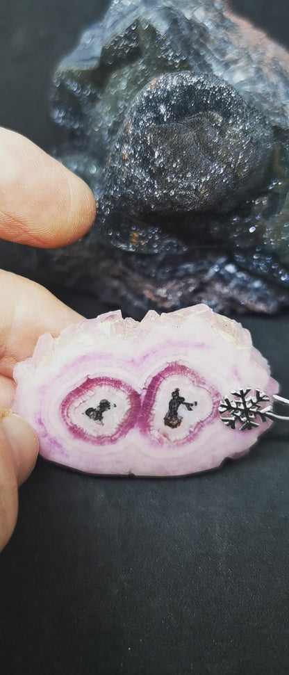 Stalagmite de cobaltocalcite