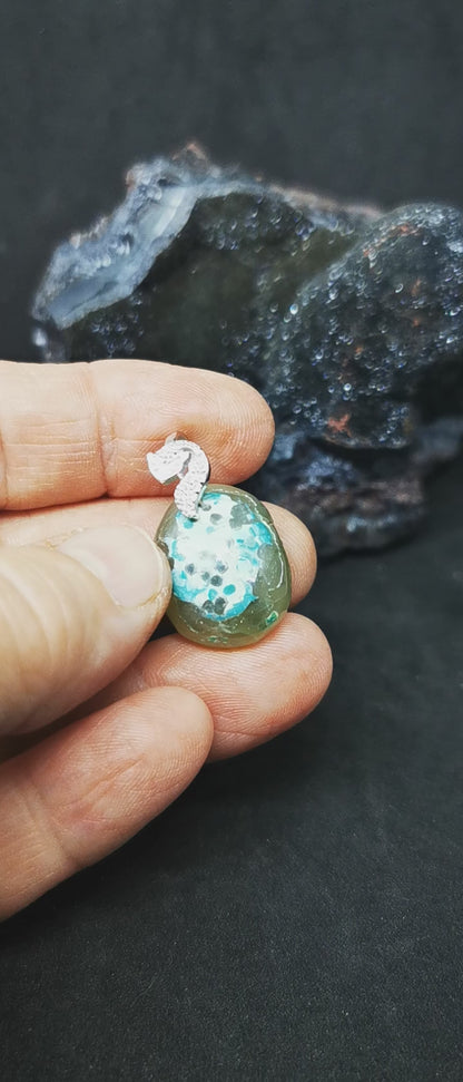 Smithsonite pendentif