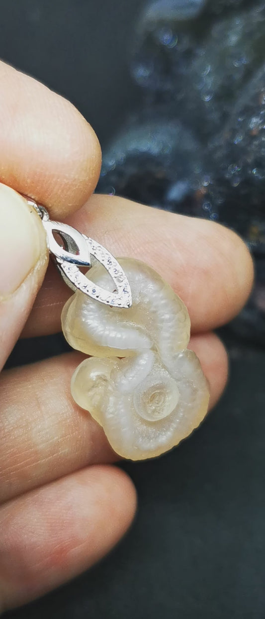 Calcedoine guttulaire