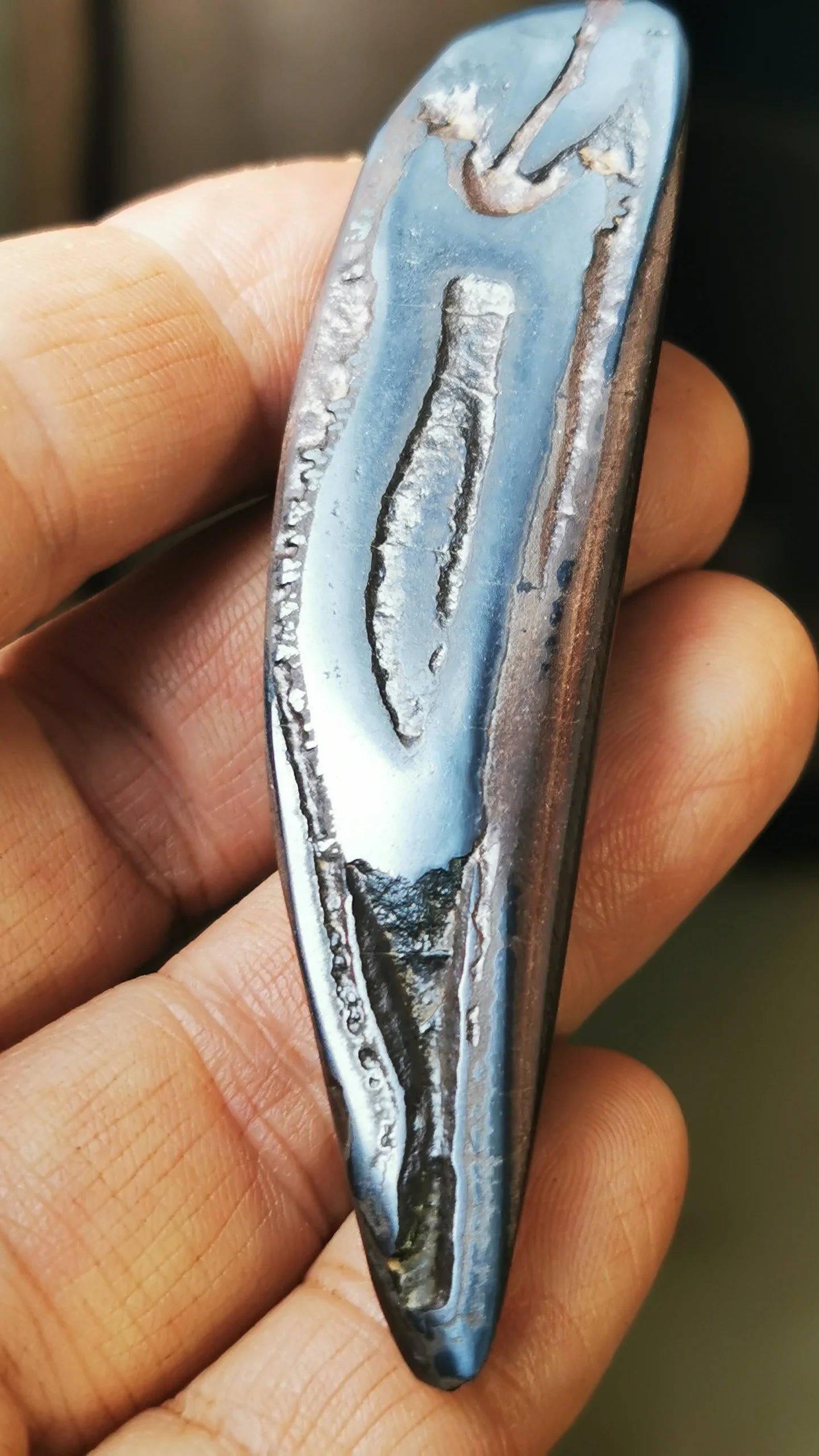 Tsesite pendentif ou écriture du désert