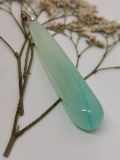 Smithsonite turquoise parure (cab+Bo)