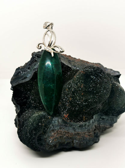 Pendentif dioptase