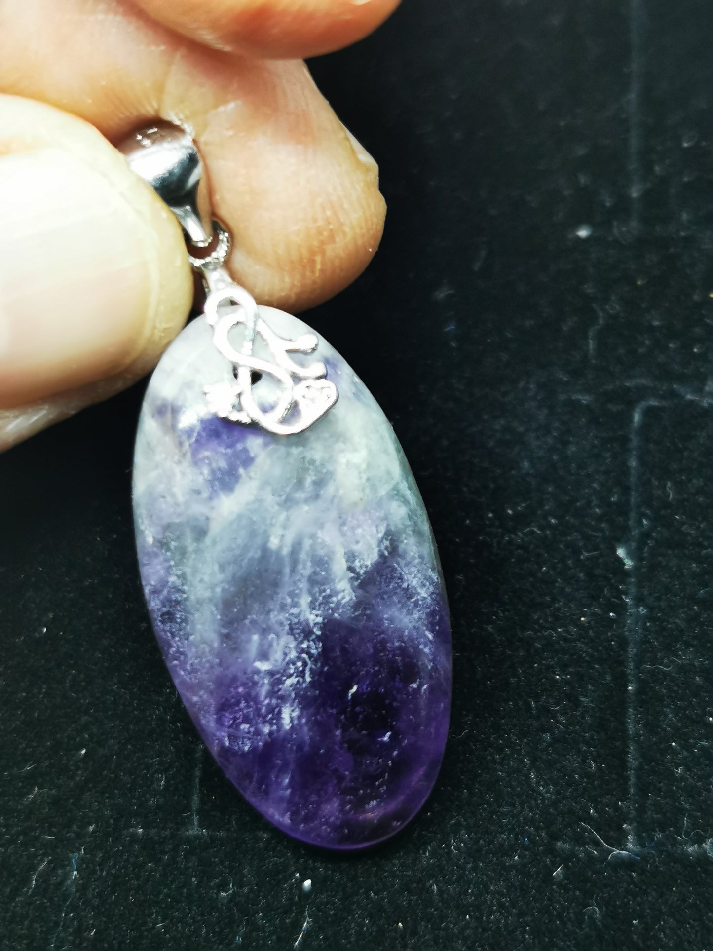 Améthyste pendentif