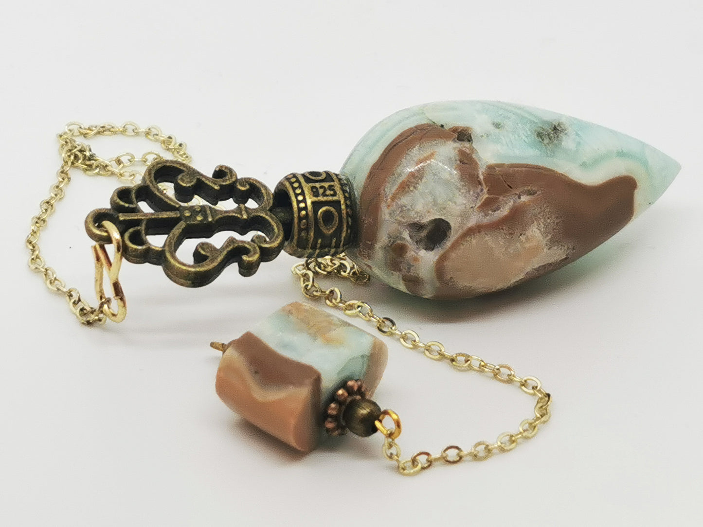 Hémimorphite Grèce - pendule de radiesthésie