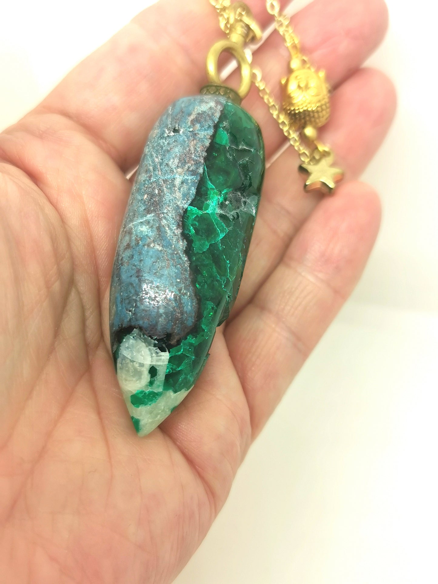 Dioptase-pendule