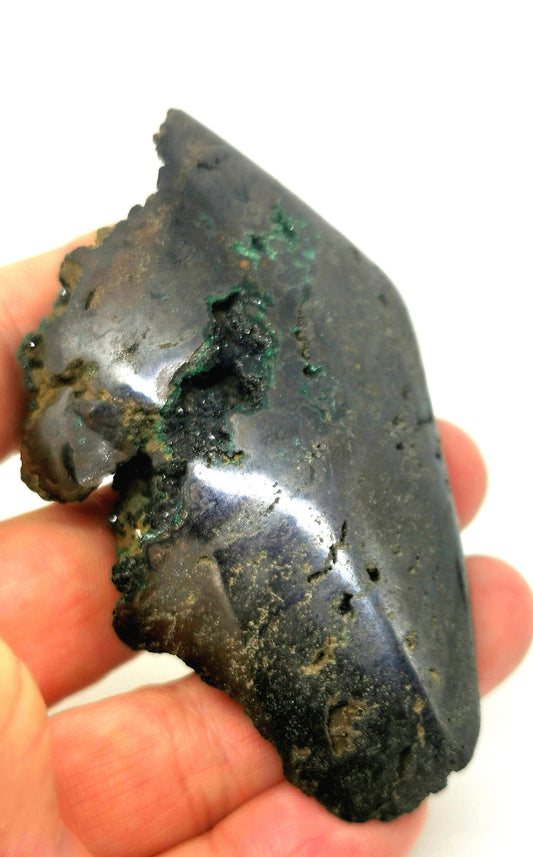 Cuprite malachite dioptase brut