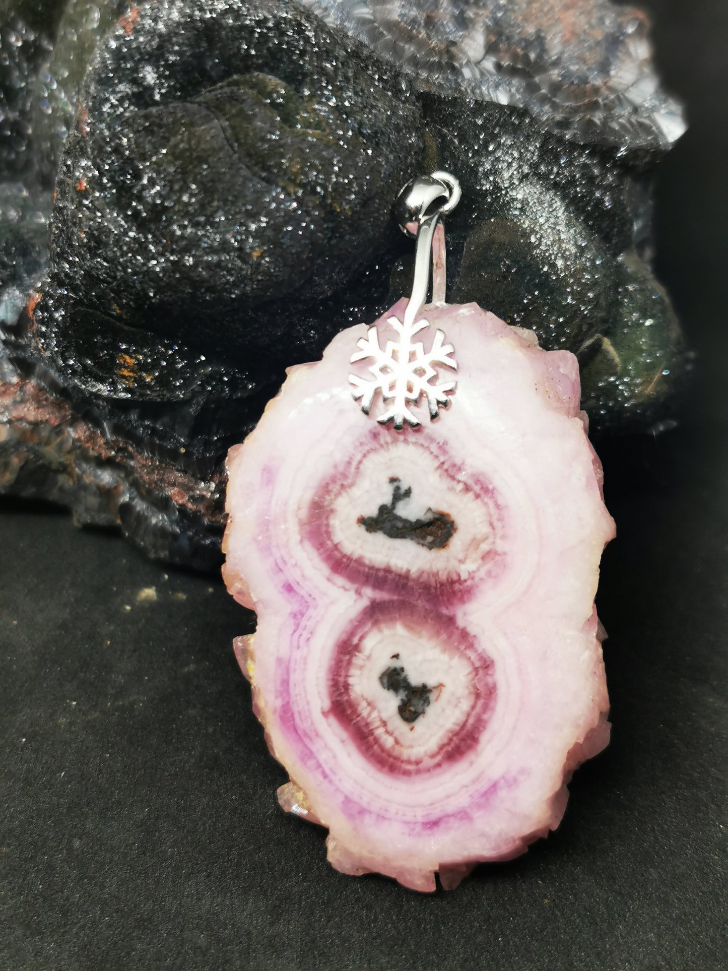 Stalagmite de cobaltocalcite