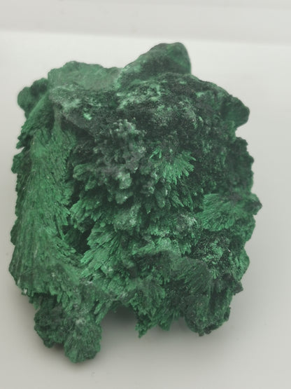 Malachite fibreuse Congo-pierre brute