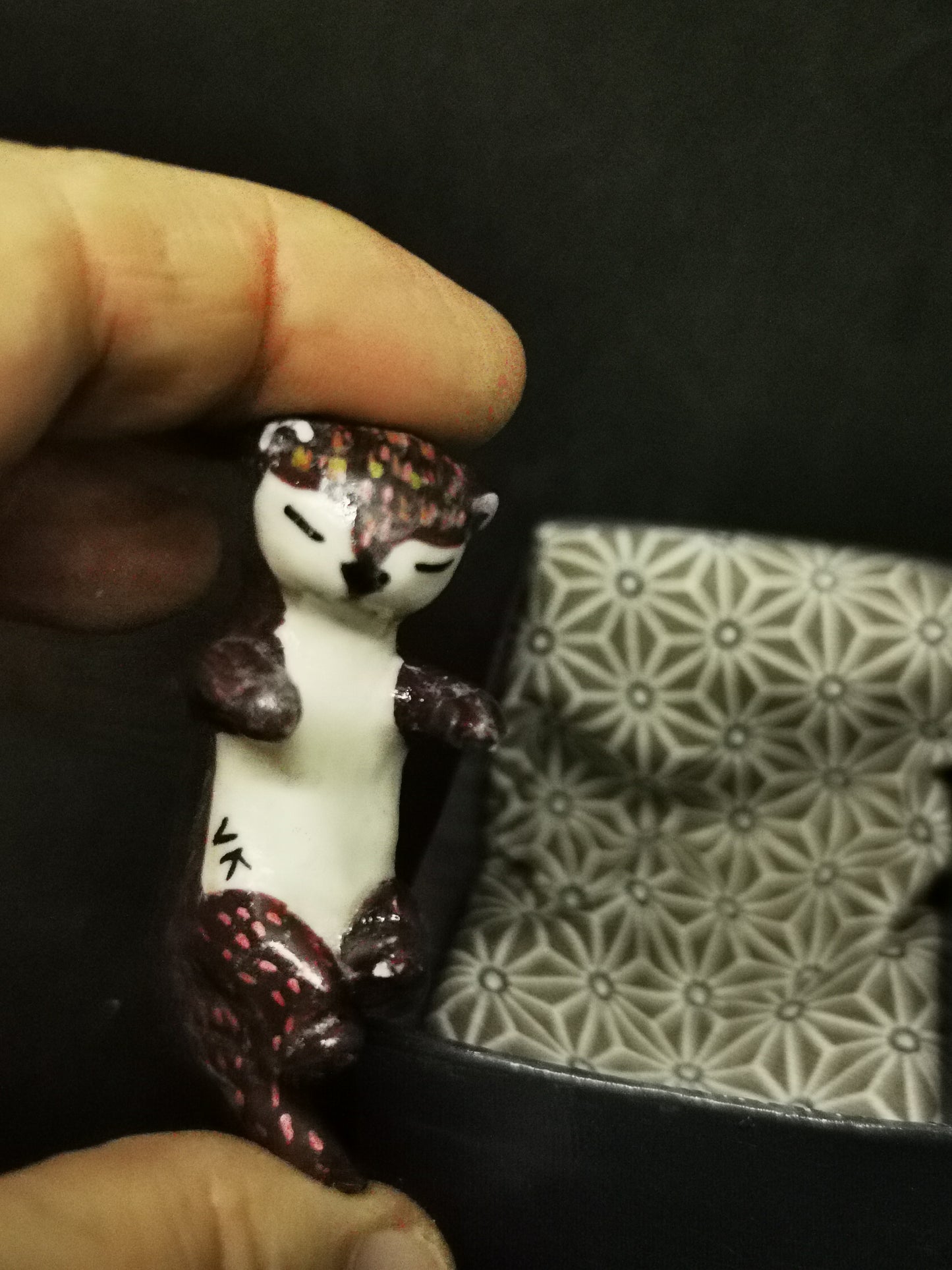 Mini-box "mineral&animal" totem