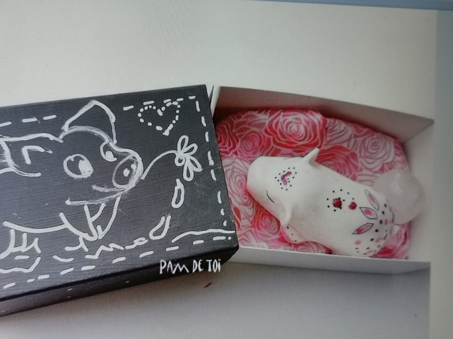 Mini-box "mineral&animal" totem