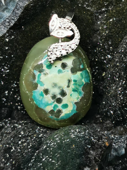 Smithsonite pendentif