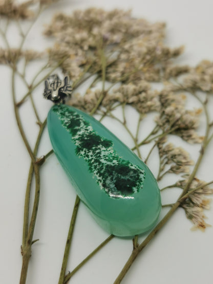 Smithsonite du Congo-pendentif