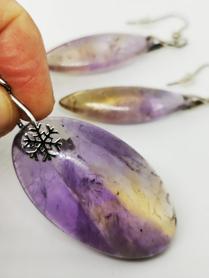 Ametrine parure bijoux (cab+Bo)