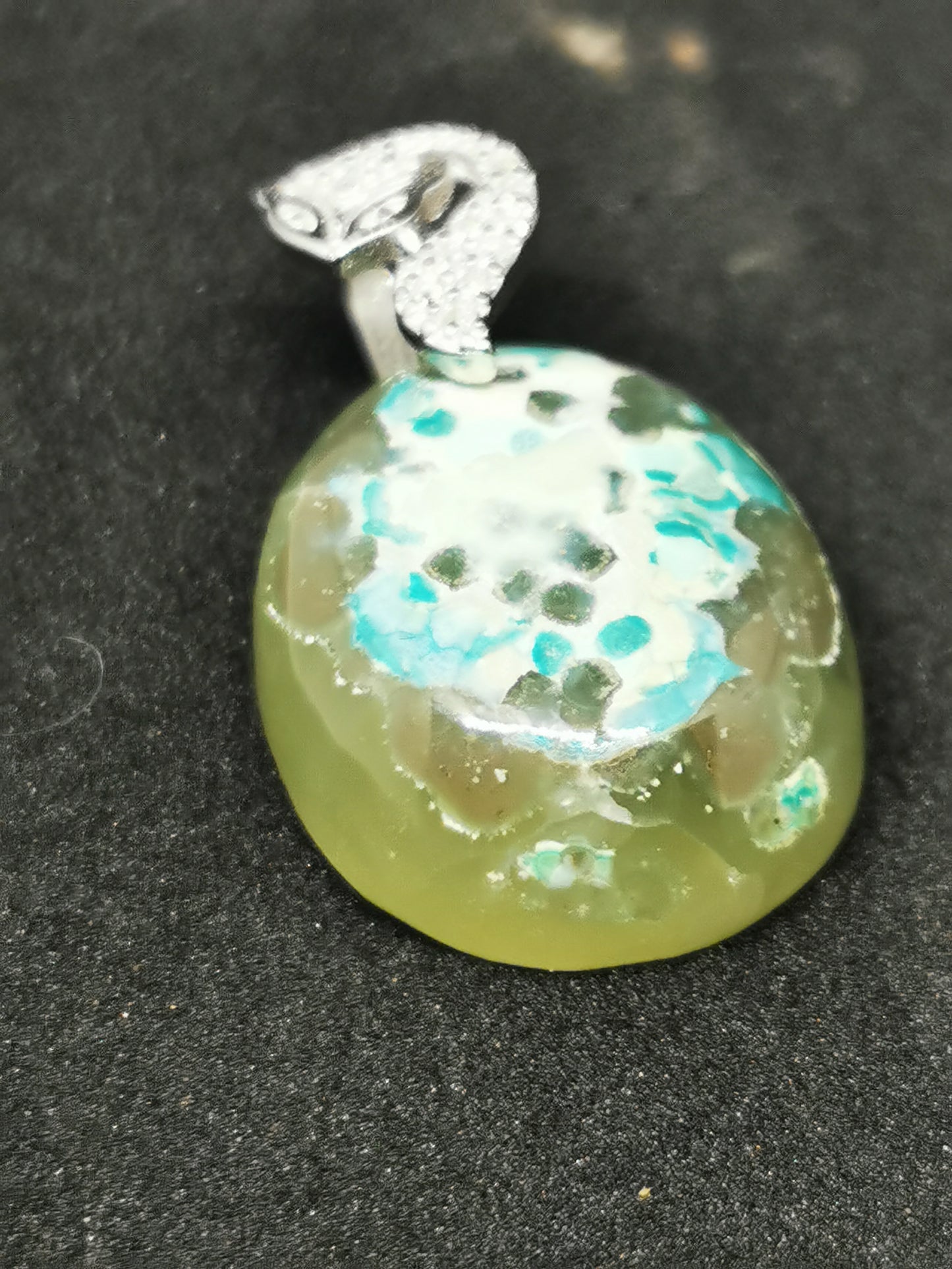 Smithsonite pendentif