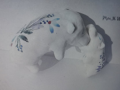 Mini-box "mineral&animal" totem