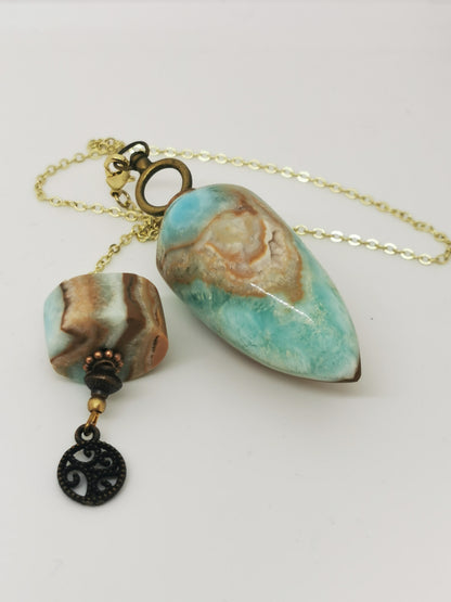 Hémimorphite Grèce pendule