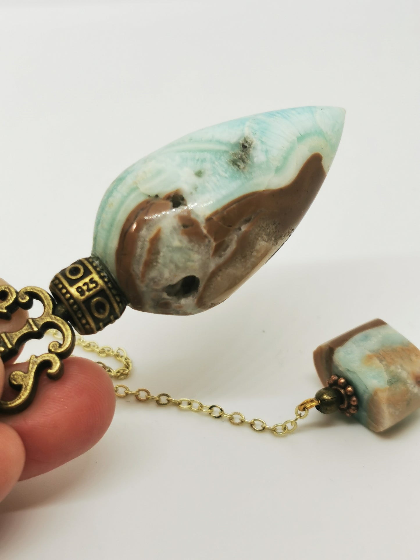 Hémimorphite Grèce - pendule de radiesthésie