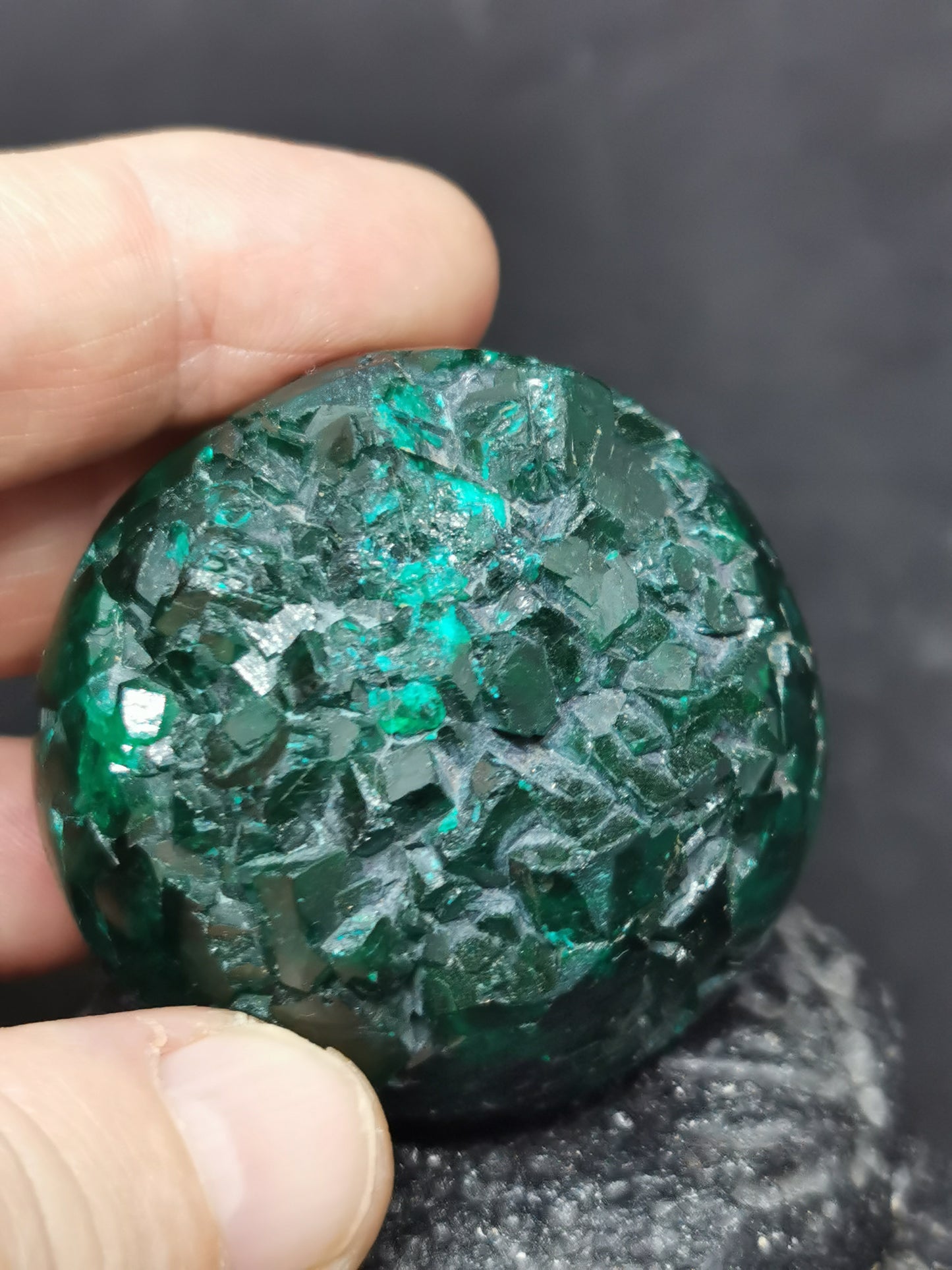 Fleur de dioptase