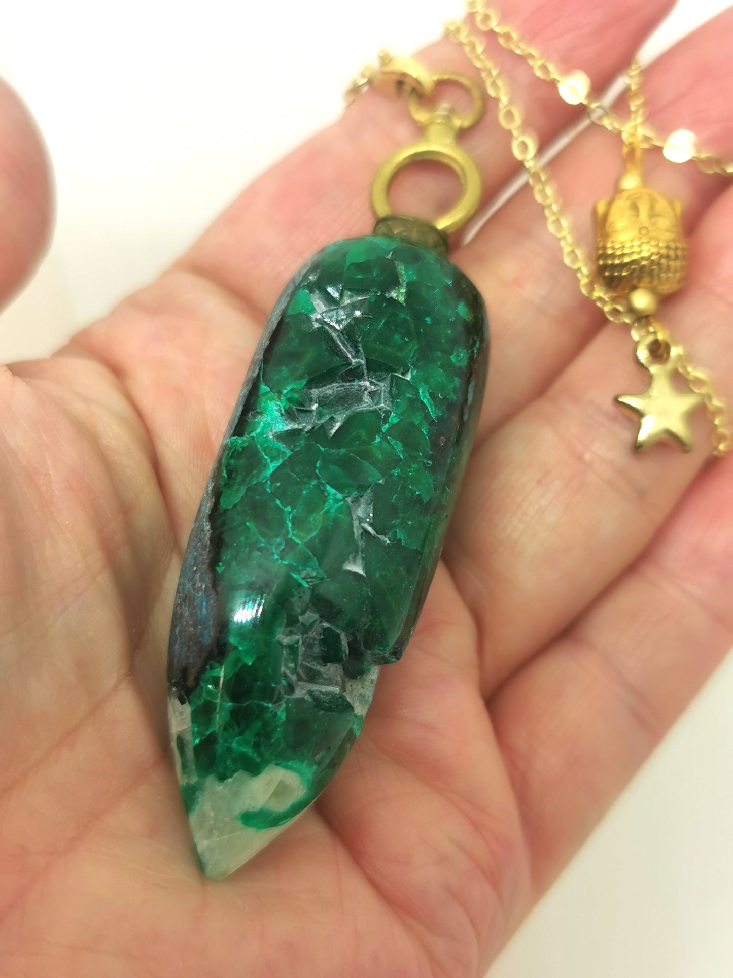 Dioptase-pendule