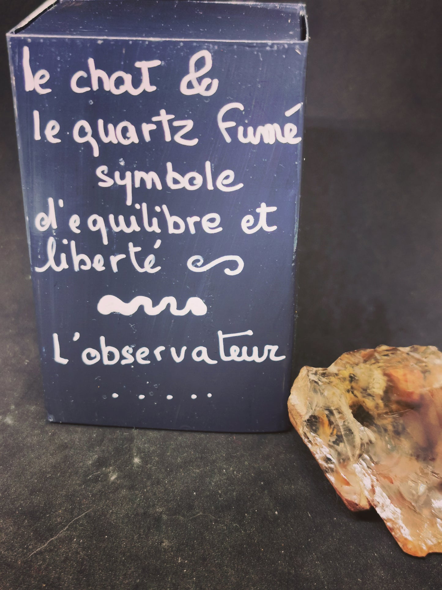 Mini-box "mineral&animal" totem