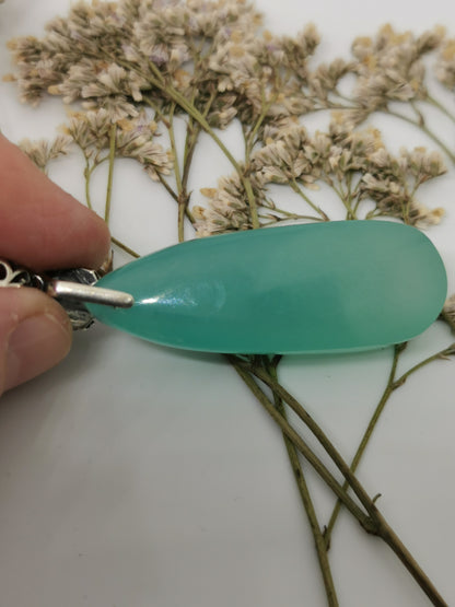 Smithsonite du Congo-pendentif