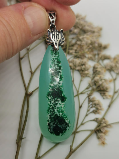 Smithsonite du Congo-pendentif