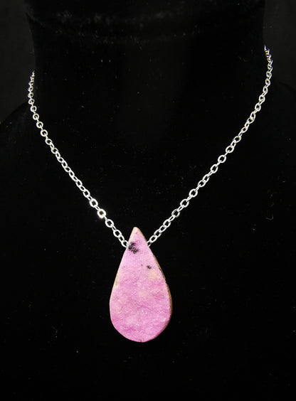 Cobalto-calcite collier