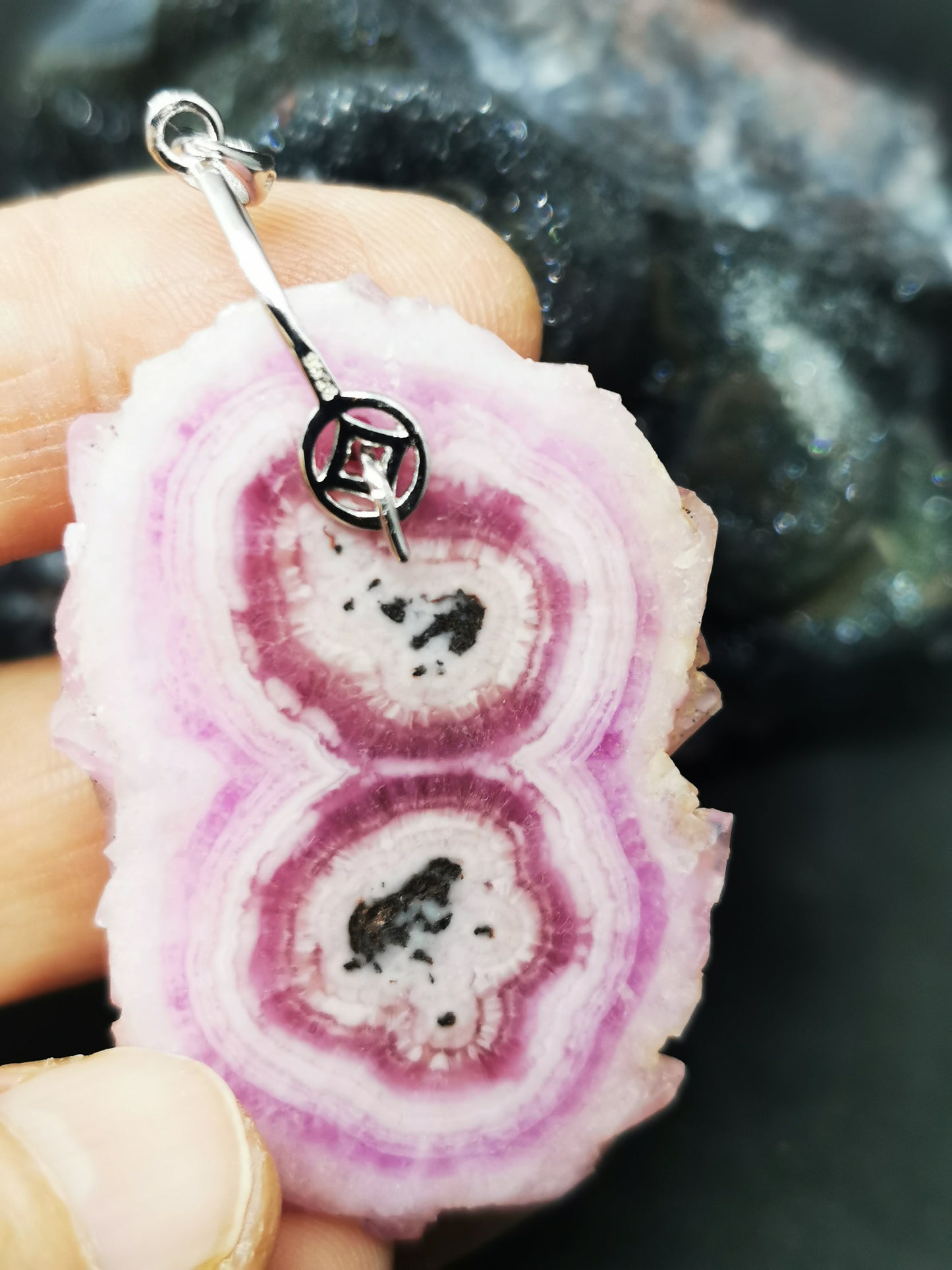 Stalagmite de cobaltocalcite