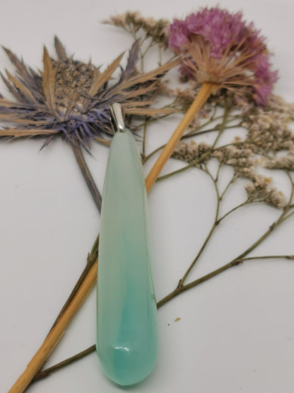 Smithsonite turquoise parure (cab+Bo)