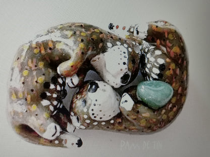 Mini-box "mineral&animal" totem