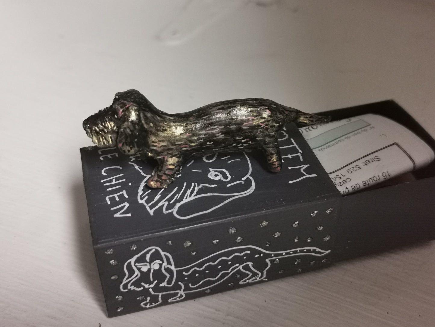 Mini-box "mineral&animal" totem