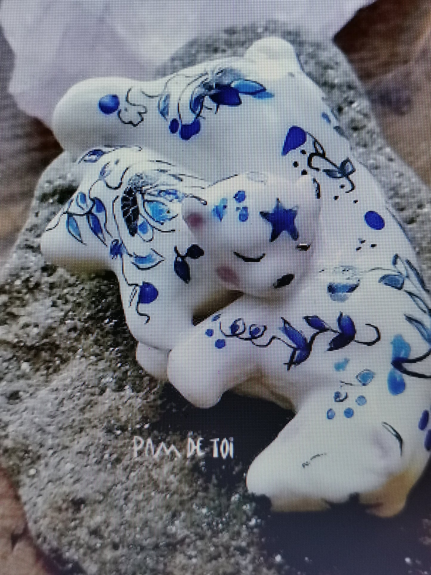 Mini-box "mineral&animal" totem