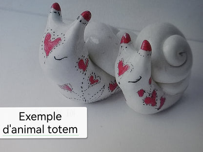 Mini-box "mineral&animal" totem