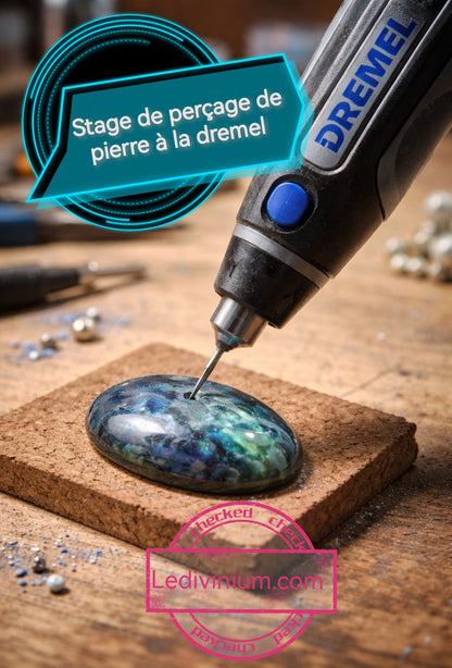Stage de perçage de pierre-débutant à intermédiaire-arrhes DE réservation pour cet atelier -