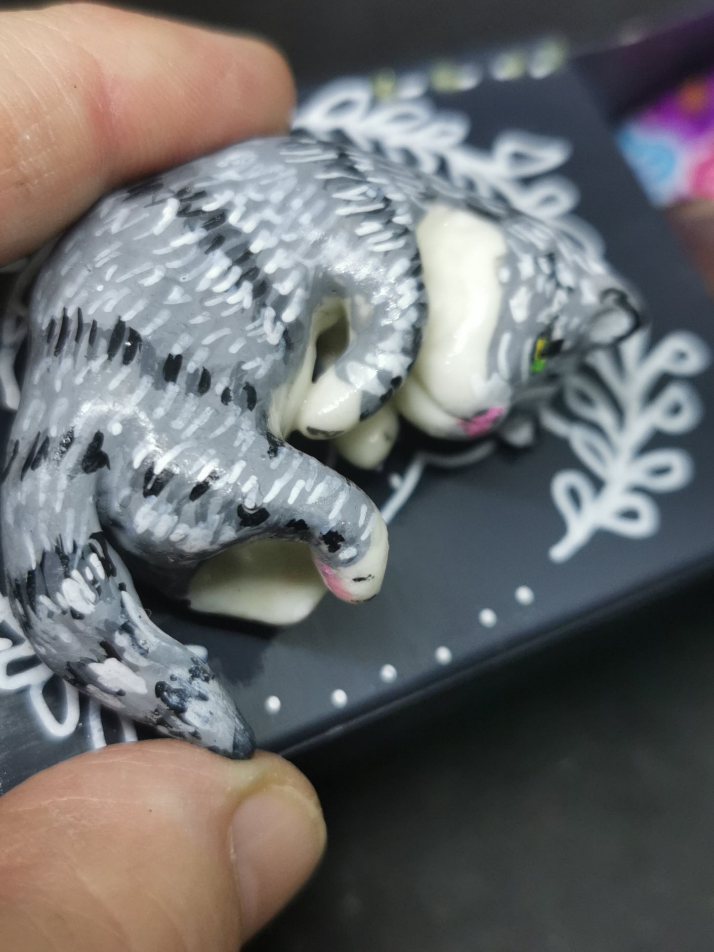 Mini-box "mineral&animal" totem